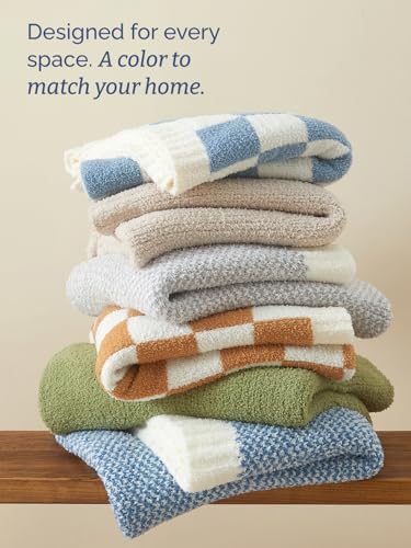 Sage Throw Blanket - Soft Throw Blanket - Cozy Knitted Blanket - 50x60 - color: 04 - Sage