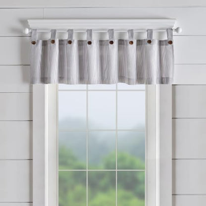 Threadmade Kaiden Geometric Room Darkening Window Curtain, Soft Blue - 52" W x 95" L - color: Soft Blue, size: 52"W x 95"L (Pack of 1)