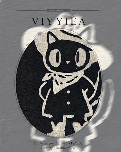 VIYYIEA Halloween Black Cat Wall Art Animal Painting 8x10 Inch - color: Cowboy Cat, size: 10"L x 8"W