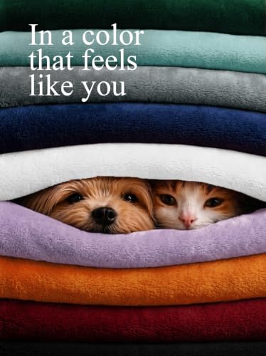Utopia Bedding Ultra Soft Fleece Bed Blanket Throw Size White (50x60 Inch) - color: White, size: Throw (50x60 Inch)