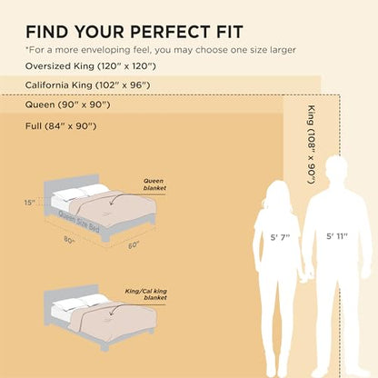Bedsure Soft Queen Size Blanket for Bed Beige 90"x90" - color: Beige, size: Queen