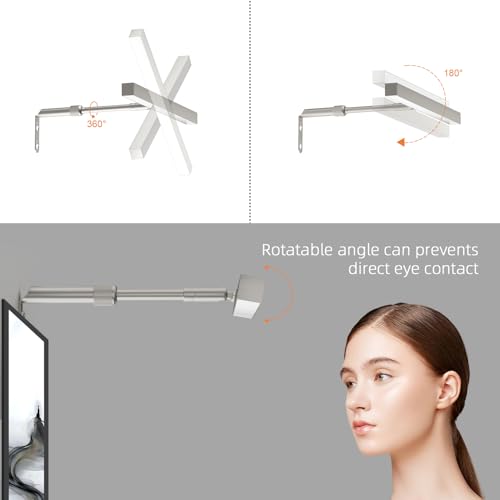 12" LED Picture Light Plug in, 4W Nickel Art Light - color: Nickel, size: 12 inch