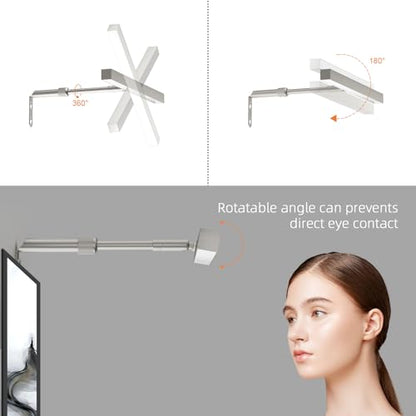 12" LED Picture Light Plug in, 4W Nickel Art Light - color: Nickel, size: 12 inch
