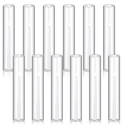 Treela 48 Pcs 2.5" W x 14" H Hurricane Candle Holder Sleeve