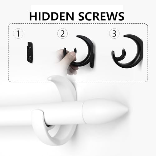 Modern Adjustable Curtain Rod Set 16 to 120 Inches, Sleek Window Rod for Bedroom, Living Room, White - color: WHITE, size: 16" to 120"
