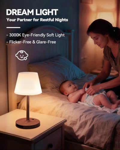 SAIWEYA Outdoor Waterproof Shower Lamp, 5200mAh Rechargeable Bathroom Lamp - color: Dark Walnut, size: 5200mAh