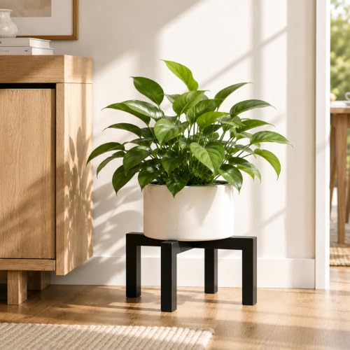 pickpiff Plant Stand Indoor Outdoor Flower Holder Metal 150lbs 1-Pack - size: 1 Pack
