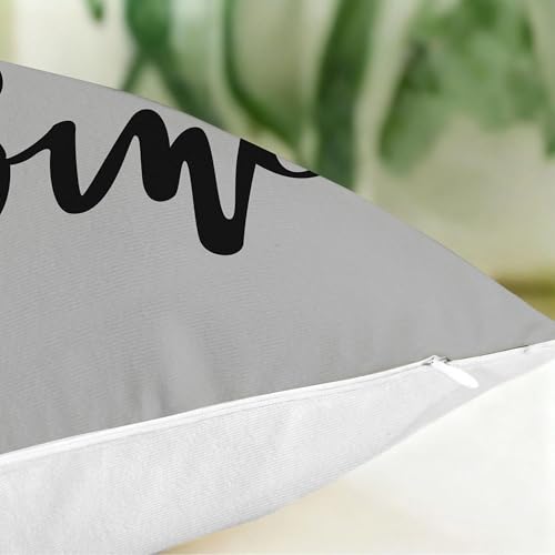 Hexagram Throw Pillow Covers 20x20, Gray Outdoor Pillow Covers Set of 4 - color: Grey, size: 20" x 20" (Pack of 4)