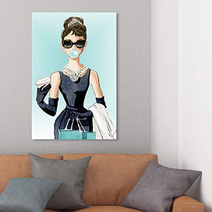 The Oliver Gal Artist Co. Abstract Wall Art Canvas - size: 36"L x 24"W, style: Canvas Print