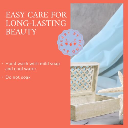 Mela Artisans Trellis Mango Wood Storage Box - Whitewash, 9x6 in - color: Whitewash, size: Large
