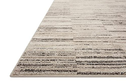 Loloi Darby Charcoal/Sand 2'-7" x 12'-0" Runner Rug - color: Charcoal / Sand, size: 2'7" x 12' (Rectangular)
