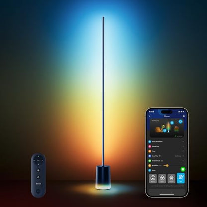 Govee Floor Lamp 2, RGBIC Smart Floor Lamp for Living Room, Bedroom - color: Blue