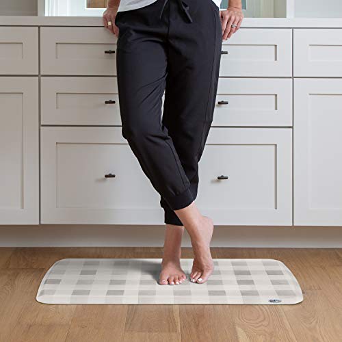GelPro Elite Premium Gel + Foam 3/4" Thick Anti-Fatigue Floor Mat, 20" x 36", Farmhouse Tan - color: Farmhouse Tan, size: 36"L x 20"W x 0.8"Th
