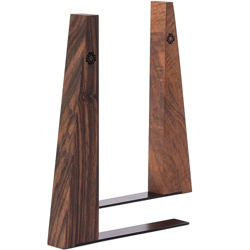 TILISMA Wooden Bookends with Metal Base | Slick, Smart Design