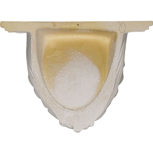 Ekena Millwork SH10X06X07SH Shell Decorative Shelf, 10 3/8" W x 6" D x 7 3/8" H