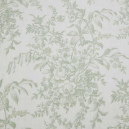 Laura Ashley - Soft Reversible Throw Blanket for Bed & Couch, 50 x 70 - color: Toile Delight Green