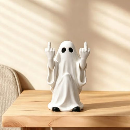 Halloween Finger Ghost Figurine Scary Ghost Resin Statues 1 Pcs - color: Styl 19