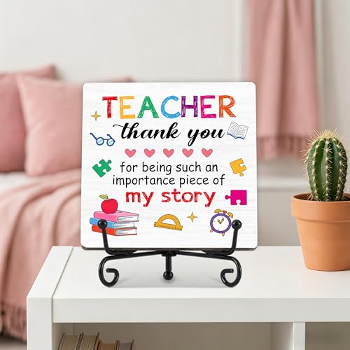 Back To School Gifts for Students, Teacher Appreciation Gifts for Women - color: Teacher Puzzle Quote