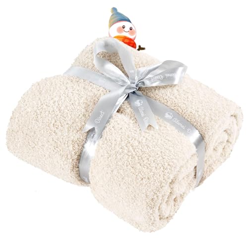 Ailemei Direct Knit Throw Blanket for Bed, Soft Thin Blankets for Sofa, Couch, Camping, Office Chair, Cozy Touch Lightweight Breathable Blanket All Season Use, Sand 50"x70" - color: Sand