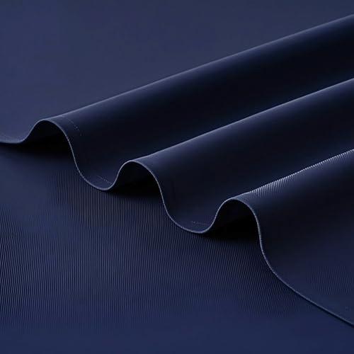 FOLINS&HOME 4 Pack Navy Blue Waterproof Table Runner 36 Inches Long - color: Navy Blue, size: 12" x 36" (4 Pcs)