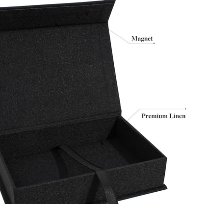 Photo Storage Box 5x7, Keepsake Box - Black - color: Black, size: 5"x7"