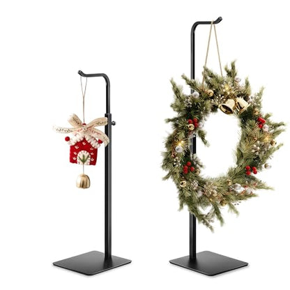 pickpiff 2-Pack Adjustable Table Banner Stands & Purse Holders, Black - color: Black, size: 2 Pack