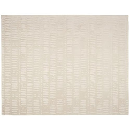 Revival Rugs Shell 4'x6' Area Rugs - Washable, Medium Pile, Beige, Cream - color: Beige/Cream, size: 3'11" x 6'1" (Rectangular)