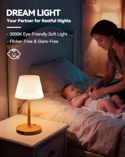 SAIWEYA Outdoor Waterproof Shower Lamp, 8000mAh Rechargeable Bathroom Lamp - color: Wood Grain, size: 8000mAh