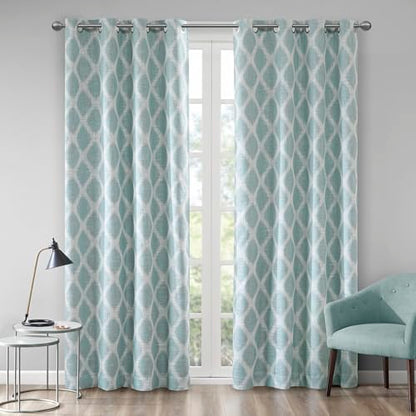 Sun Smart Blackout Window Curtains, Thermal Insulated 1 Panel 50x95 Aqua - color: Aqua, size: 50"W x 95"L (Pack of 1)