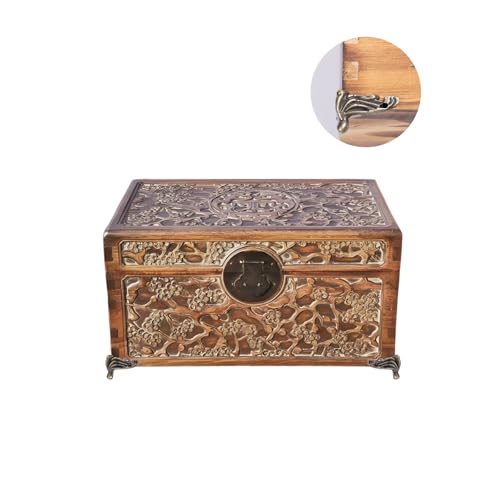 24Pcs Antique Brass Box Legs Feet Corner Protectors with Screws - size: StyleA