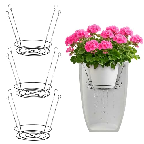 PeoMev 3pc Adjustable Planter Insert 12-18" Plant Risers for Inside Pots