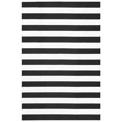 KILOCOCO Black White Striped Rug 5x7 Area Rug for Living Room Washable Rugs - color: Black and White Stripe, size: 5' x 7' (Rectangular)