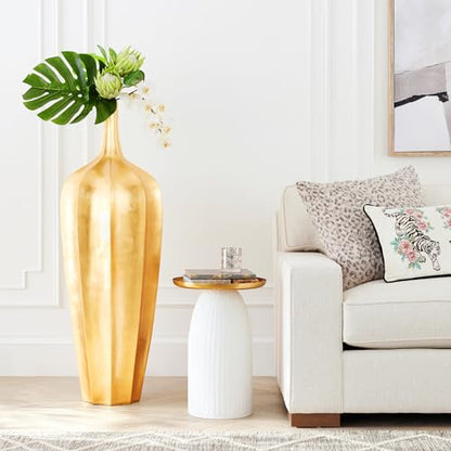 Z Gallerie 48" Accolade Floor Vase, Gold