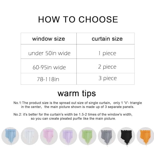 Molaxhome Swag Curtain Scalloped Curtain Valance Drape Sheer Lace Panel 1pc - color: Purple