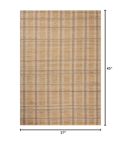 Loloi Chris Loves Julia Judy Natural/Stone 2'-3" x 3'-9" Accent Rug - color: Natural / Stone, size: 2'3" x 3'9" (Rectangular)