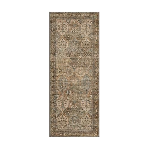 2x5 Runner Rug for Hallway Entryway Kitchen Rug Washable Runner Warm Taupe - color: Area Warm Taupe, size: 2' x 5' (Rectangular)