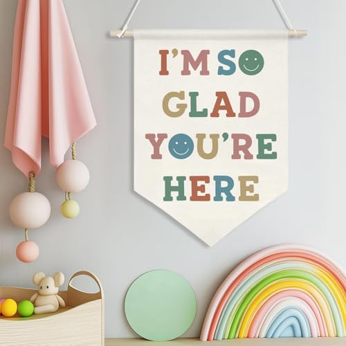 Classroom Wall Art Banner,Inspirational Wall Poster Decor for Nursery Kindergarten,Welcome Canvas Prints Flag Sign for Kids Room Decor 11x16inch(KD01) - color: KD01