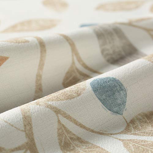 VOGOL Birds Print Curtain Valance, Rod Pocket, 52 x 18, 1 Panel, Beige - color: Birds, size: 52"W x 18"L (Pack of 1)
