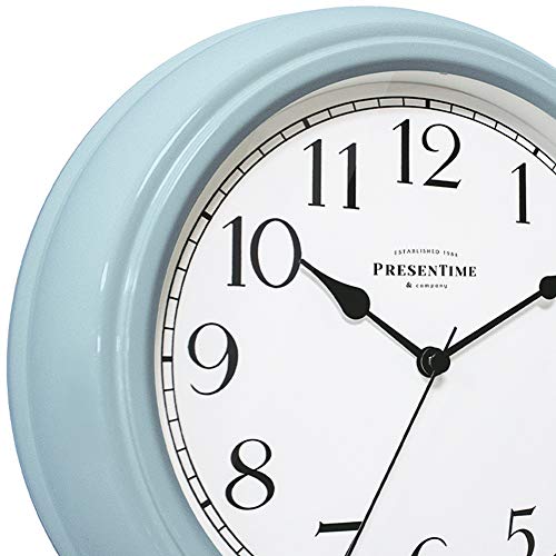 Presentime Chic Home Collection 10" Molly Clock - color: Blue