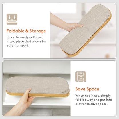 Lifewit Toilet Paper Storage Holder, Extra Large Stand Basket, 30L, Beige - color: Beige, size: 30L