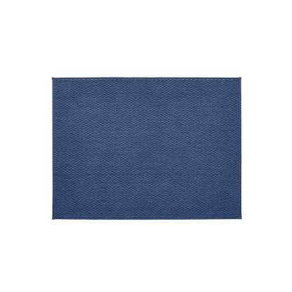 TYUU Large Bathroom Rugs Non Slip Washable Bath Rugs Super Absorbent Bathroom Rug Thin Quick Dry Low Pile Bath Mats, Navy Blue 36"x48" - color: Navy Blue, size: 3' X 4' (Rectangular)