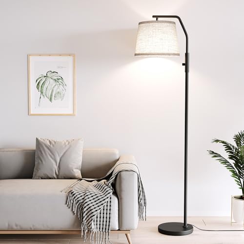 SUNMORY Floor Lamps for Living Room, 0-100% Dimmable Standing Lamp - color: Black