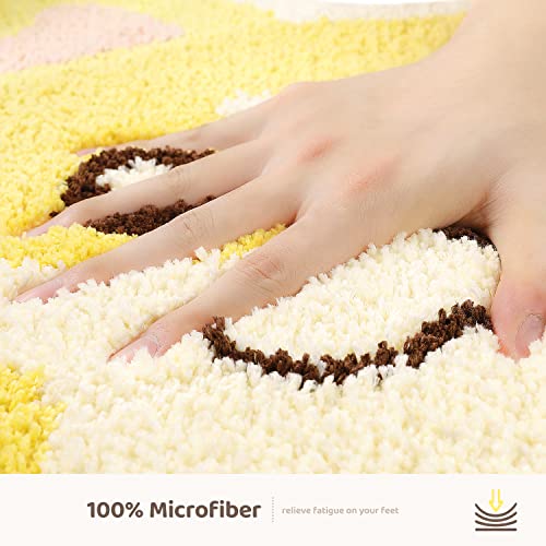 Molesun Dog Bath Mat 18x30, Soft Absorbent Microfiber Bath Rugs - color: Dog