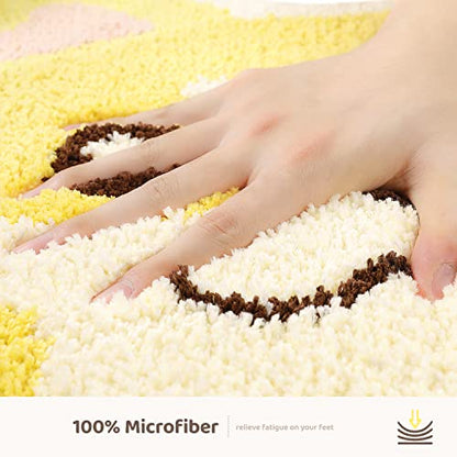 Molesun Dog Bath Mat 18x30, Soft Absorbent Microfiber Bath Rugs - color: Dog