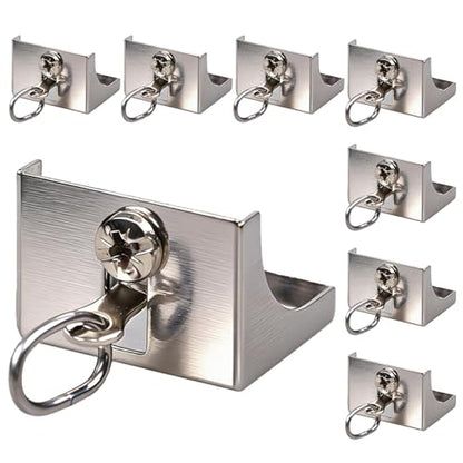 Curtain Track End Caps Quiet Curtain Rail Stop Replacement Accessories for Ceiling Track & Window Hanging Rod 8 Pack