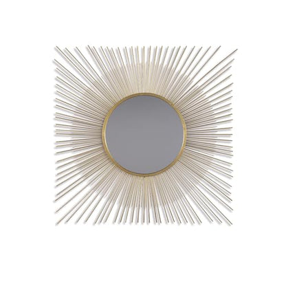 Signature Design by Ashley Accent Mirror, 42-in Gold Sunburst, Elspeth