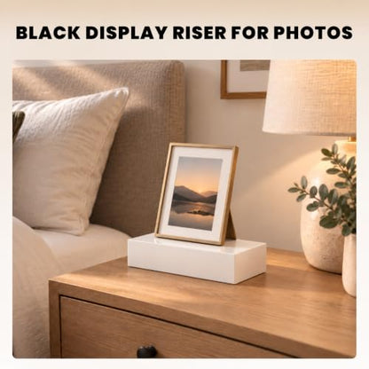 Oirlv White Display Riser for Jewelry Display,Showcase Jewelry Set Holder - color: SM05205