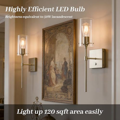 Battery Operated Wall Sconce with Remote Control Set of 2, Dimmable Wall Light Fixture Rechargeable, Nickel Wireless Wall Mount Lamp for Living Room Bedside Hallway Lounge, Bulb Included - color: Nickel