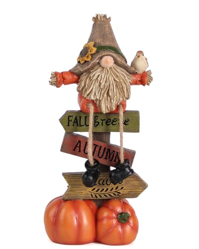 Fall Gnome Decorations for Home Thanksgiving Table Decor for Autumn Harvest