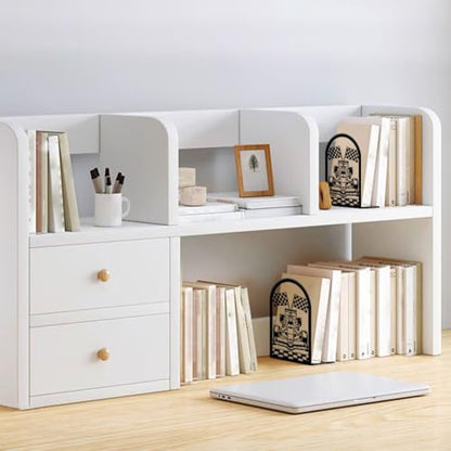 2pcs Book Ends Formula Car Metal Bookends Heavy Duty Book Stoppers Non-Slip Bookend Office for Small Large Heavy Books Textbooks Black - style: Formula Car